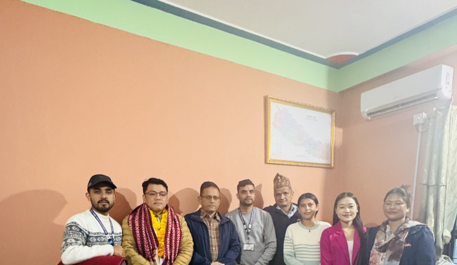 कार्यालय प्रमुख श्री लोकहरी थापाज्यूको विदाई कार्यक्रम