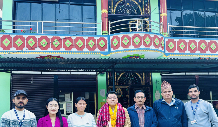 कार्यालय प्रमुख श्री लोकहरी थापाज्यूको विदाई कार्यक्रम